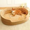 kennels pennen Hond Bed Vier Seizoenen Universeel Grote Maat Grote Honden Huis Bank Kennel Zacht Hond Kat Warm Bed S-XXL Huisdier Accessoires 230926