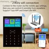 Sistemas de alarme PG109 Tuya WIFI GSM Sistema de alarme Home Assaltante Segurança Funciona com Alexa Wireless Smart Life Porta Janela Sensor Câmera IP YQ230927