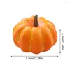 Decorative Flowers Artificial Halloween Pumpkin Decor Handmade Simulation Vegetable DIY Craft Ornaments For Party Holiday Home Decoration