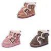 Kids Designer Snowboots Peuter Schoenen Baby Meisjes Jongens Winter Warm Mini Enkellaarsjes Zachte Zool EUR16-30