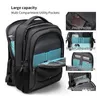 Borse da scuola Zaino per laptop da uomo Zaino da 17,3'' di grande capacità Borsa con porta USB Zaino da lavoro Oxford Borsa da viaggio impermeabile resistente all'usura 230926