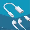 USB C Type C do Lightning Słuchawki Adapter iPhone'a Jacka słuchawki słuchawki Przekształć Aux Złącze kabla audio dla Apple iPhone 15 14 13 12 11 Pro Max