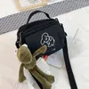 Школьные сумки, корейская версия, многофункциональная милая собака, диагональная мобильная упаковка на одно плечо