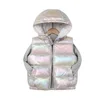 Yavru sonbahar çocuklar ısınma yelek bebek pamuk yelek çocukları dış giyim yelek çocukları giyim kızlar kızlar kapşonlu ceketler yelek 230926