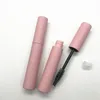 20/50/100pcs 10ml tubos de brilho labial rosa garrafa labial vazio delineador rímel recipiente cosmético embalagem 286g