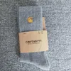 Chaussettes 2023 pour femmes et hommes, marque américaine Carhart, nouveau bas unisexe, étiquette dorée brodée, Sports de plein air, tendance 8pu5 4589 L23i L23i