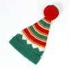 M666 Christmas Hat For Man Woman Red Ball Knitted Wool Hat Warm Beanie Caps