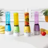 Miljövänlig mini Portable Fruit Blender Electric Juice Extractor Ice Vegetable Smoothie Mixer med Travel Cup232h