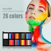 Body Paint Rainbow Body Paint Art Children Makeup Painting Pigment Kit Supplies Bright Color Face Body Paint Set UV Neon Face Painting 230926