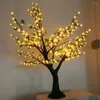 Decorazioni natalizie Lampada da esterno a LED per alberi di fiori di ciliegio artificiali 432 pezzi Lampadine 1,5 m di altezza 110 / 220VAC Decorazioni da giardino