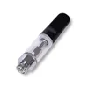 2024 Ceramic Coil Atomizers vape Cartridges 0.5ml 1.0ml Capacity White Black Colors 510 Thread Clear Glass Tank Carts Empty Vape Stainless Steel Vaper Free Shipping