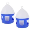 Andra fågelförsörjningar 2 PCS Pigeon Hushåll Waterer Automatisk husdjur Dispenser Container Supply PVC Matningsenhet Chick Feeders