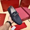 High Quality F Business Genuine Leather Flats Walking Casual Loafers Men Wedding Party Brand Designer Dress Shoes SIZE 38-46