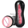 マスターベーターBeyourlover Male Masturbators Cup Double Side Packe Toy Realistic Technture Men Masturbation Stroker Adult Sex Toys X0926