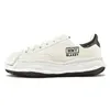 MMY Maison Mihara Yasuhiro Chaussures masculines Trainers Femme Sneakers Blanc Blanc Yellow Femmes extérieures Chaussures Sports Taille 36-45