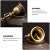 Party Supplies 2 PCS Charm Halsband Diy Key Chain Hanging Ring Bell Statuette mässing Bells Copper Bag Ornament Dinner