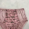 Underpants Sexy Man Underwear Elasticity Silky Soft Letter Pattern Glossy Briefs Gay Jockstrap