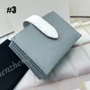 Mode 11x7 cm or lettre Logo porte-cartes pochette de carte Mini portefeuille sac à main avec boîte