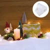 Christmas Decorations Fluffy Fake Cover Blanket 100 150CM White Artificial Cotton Blending Carpet Snow Background Decoration