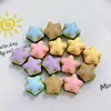 Dekoratif Çiçekler 10 PCS Simülasyon Yıldız Hamburger Ekmek Reçine Sahte Gıda Süsleri Minyatür Kawaii DIY Scrapbooking Aksesuarlar Ayakkabı Toka