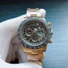 Top Quality New Style Automatic 2836 Movement Stealth Black Hollow Dial Xiabisour Men Watch 18k GOld Band Male Watch 261r