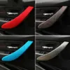 Alcantara Wrap Skórzane drzwi samochodowe panel podłokietnika ABS pokrowce naklejki samochodowe Stylowanie samochodu do BMW F30 F31 F32 F34 F36 3GT 3 4 Series262H