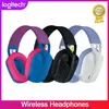 Headset G435 Lightspeed Bluetooth Wireless Gaming Headset över öronhörlurar Inbyggda MIC: er som är kompatibla med Dolby Atmos för PC 230927