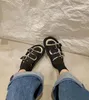 Autunno e inverno Nuovo prodotto Pantofole in peluche con suola spessa Scarpe con piedini alla moda Suola in schiuma dal design pratico