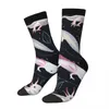 Herensokken Happy Cute Axolotls Vintage Axolotl Pet Animal Hip Hop Casual Crew Sock Gift Patroon Gedrukt