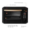 6 Slice Touchscreen Air Fryer Toaster Oven Electric Oven Kitchen Appliances Home