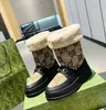 Designer Boot Dames Winter Pluche Warme Sneeuw Enkellaarsjes Mode Luxe Comfort Australië Schapenvacht Suede Martin Booties Schoen