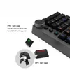 Claviers Clavier mécanique de jeu filaire avec 104 touches rétro-éclairage mixte noir et gris avec boutons multifonctions disposition française US ES RS 230927