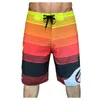 Herenshorts Zwembroek voor heren met compressievoering, 3D digitale print, elastische taille, trekkoord, strandbaden