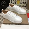 أحذية Dupe Platform Sneakers Shoes Men Women أحذية غير رسمية من جلد الغزال المسلح المدربون من الجلد مسامير حذاء مسطح كلاسيكي