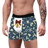 Onderbroeken Kerstboxershorts voor heren Nieuwigheid Kerstshorts Ademend slipje Merk 3D Grappig bedrukt Humoristisch ondergoed