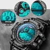 Wristwatches Men LED Digital Watches Luminous Fashion Sport Waterproof For Man Date Army Military Clock Relogio Masculino 230927