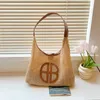 2023 Summer New Fashion Grass Woven Handheld One Shoulder Tote Bucket Bag Women's Bag Mixed Batch 230927