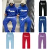 Mens Tracksuits Säljer explosioner NOFS -mönster Tryckt byxor Män Y2K Punk Harajuku Gothic Hiphop Wideleg Slim Pants Street bär grossist