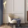 Europese Design Vogel Papieren Vloerlamp Postmoderne Slaapkamer Nachtkastje Woonkamer Bank Verticale Tafellampen199a