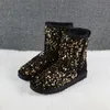 5825 trójwymiarowe koraliki buty śnieżne marka mody logo ciepłe zimowe buty luksusowe wełniane buty wełniane buty tasman but but