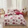 Set biancheria da letto Set copripiumino Twin Queen King Size 240x220 Letto nordico 135 Euro Lino 2 camere da letto 200x200 Stampa piante fiori 230927