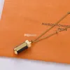 Designer Jewelry Earrings Pendant Charm Bracelets Gold Love Necklace Women Rings Bangles letter V Ljia Luxury Pendants Titanium lovers chain Heart With Box