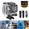 Action Camera Car Cam HD 1080P Impermeabile Casco subacqueo Videocamere di registrazione Go Sport Pro Came Telecamere per retrovisione Parcheggio S261n