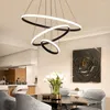 Hanglampen Scandinavische luxe LED-kroonluchter Verstelbare binnenverlichting Hoge helderheid Decorlicht voor eetbar Woonkamerwinkel