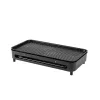 220V Griglie Elettriche Pan Coperta Automatica Senza Fumo Coreano BBQ Grill Antiaderente Forno Elettrico Domestico Portatile 1500W