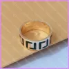 Designer Plain Rings Gold Letters Women Ring High Quality Designers Jewelry Mens For Party Classic Love Ladies La Bague. G239276BF