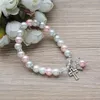 Partij gunst baby shower doop armband engel meisje jongen doop geschenk leuke weggeef souvenir geslacht onthullen gunsten