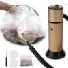 Food Cold Smoke Generator Meat Burn Smokehouse Cooking Portable Molecular Cuisine Smoking Gun for BBQ Grill Smoker Wood 201223304h