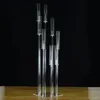 50 Inch Tall Candelabra Crystal Candelabra Wedding Centerpieces Acrylic Clear Candle Holder Decorative 8 Arm Candle Holder256U