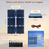 Laddare 30W 12V Mobiltelefonenergi förvaring utomhus solpanel vikningspåse ETFE Integrerad laminerad laddning camping 230927